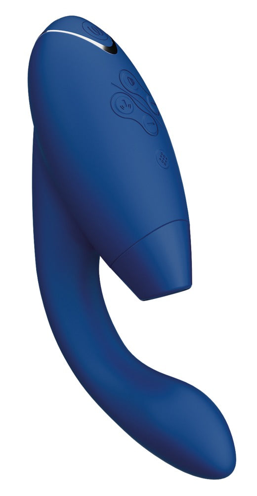 Womanizer Duo 2 – Duale Stimulation mit innovativer Pleasure Air™ Technologie - marineblau