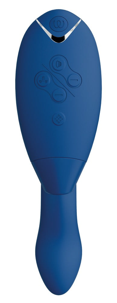Womanizer Duo 2 – Duale Stimulation mit innovativer Pleasure Air™ Technologie - marineblau