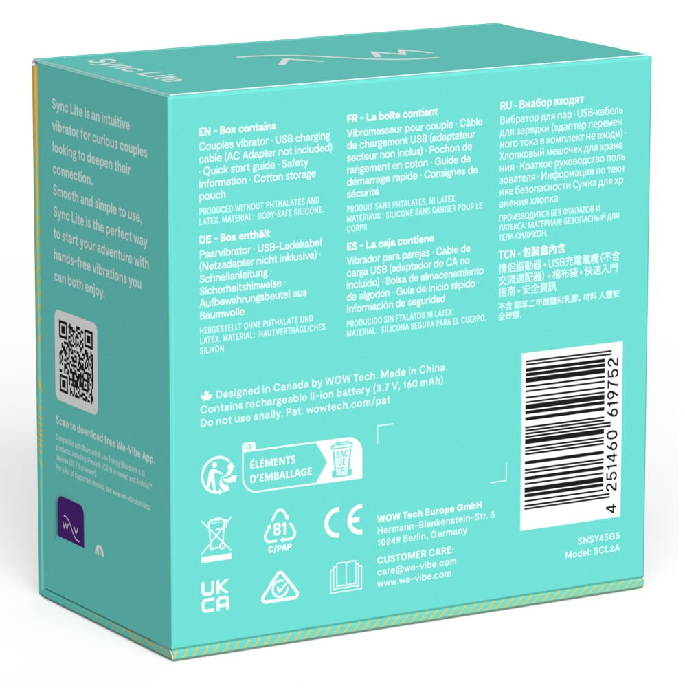 Sync Lite – Paarvibrator mit App-Steuerung