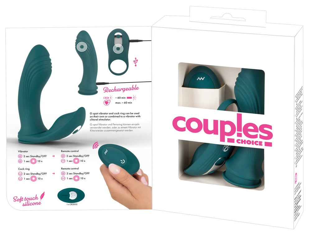 Couples Choice - 3 in 1 Set mit Fernbedienung