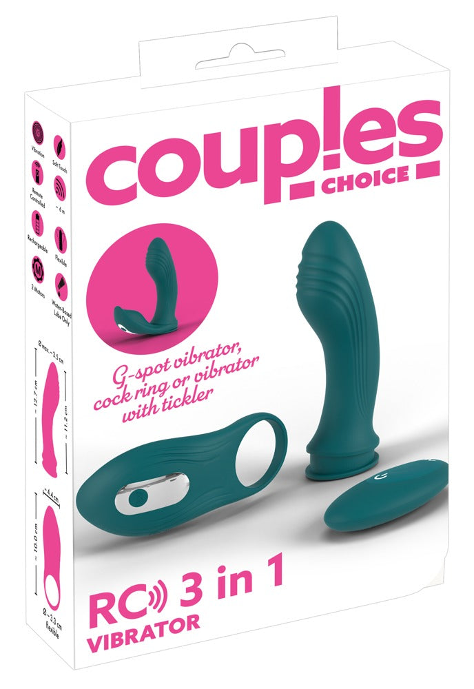 Couples Choice - 3 in 1 Set mit Fernbedienung