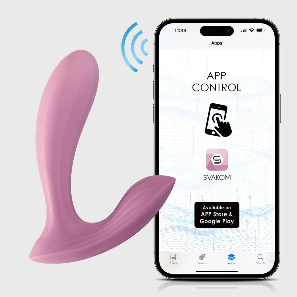 "Erica" von Svakom - Panty-Vibrator für Paare und Alleingenießer - Romantic rose