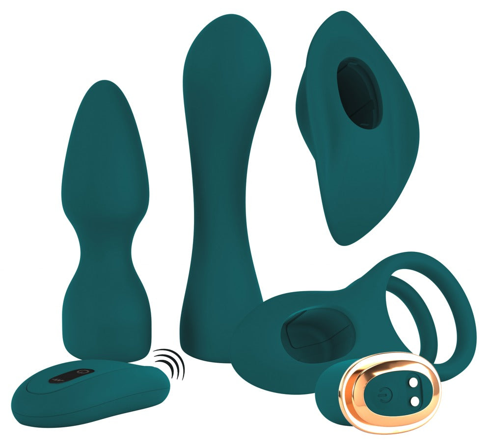 Couples Choice - RC Mini Vibrator - 5-teiliges Set