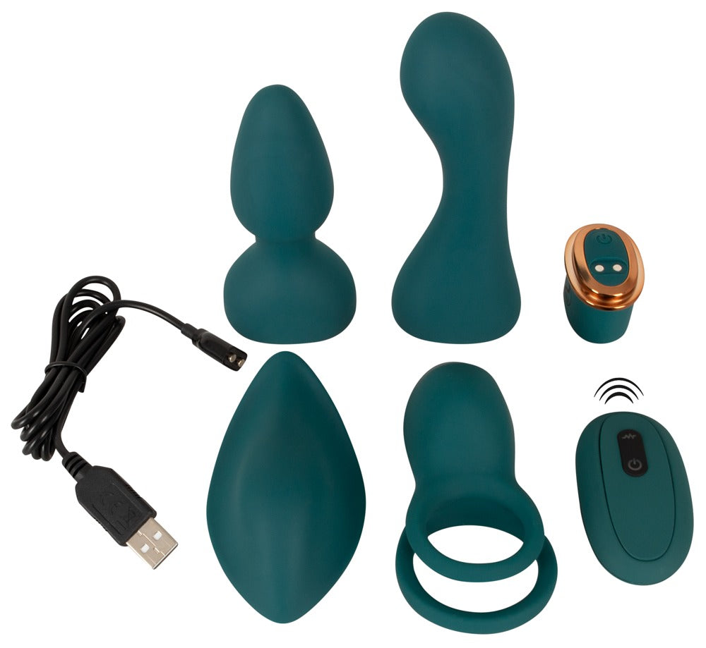 Couples Choice - RC Mini Vibrator - 5-teiliges Set
