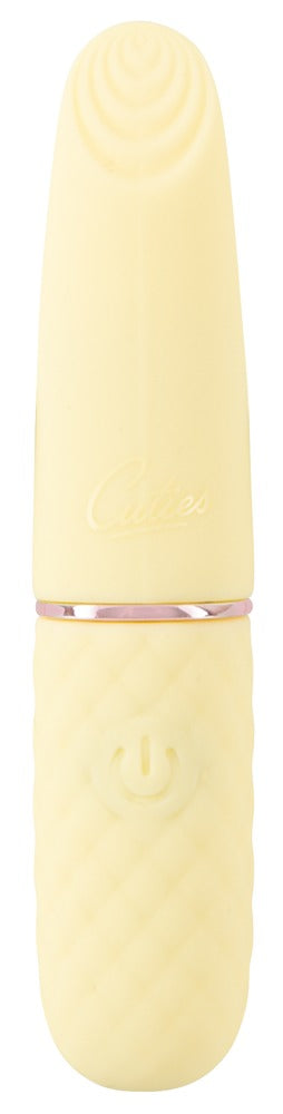"Cuties" mini Vibrator gelb 10,5cm