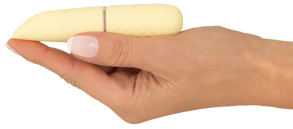 "Cuties" mini Vibrator gelb 10,5cm