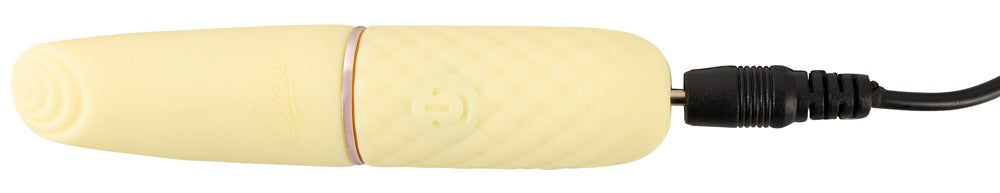 "Cuties" mini Vibrator gelb 10,5cm
