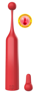 "Pop" Lustpunkt-Minivibrator mit austauschbaren Aufsätzen