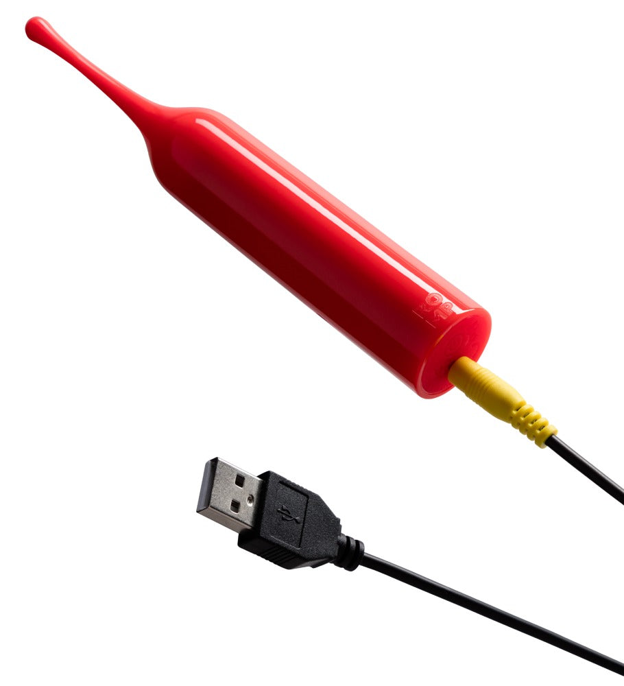 "Pop" Lustpunkt-Minivibrator mit austauschbaren Aufsätzen