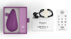 Womanizer "Liberty 2" - lila - Kompakter Pulsator mit Pleasure Air Technologie