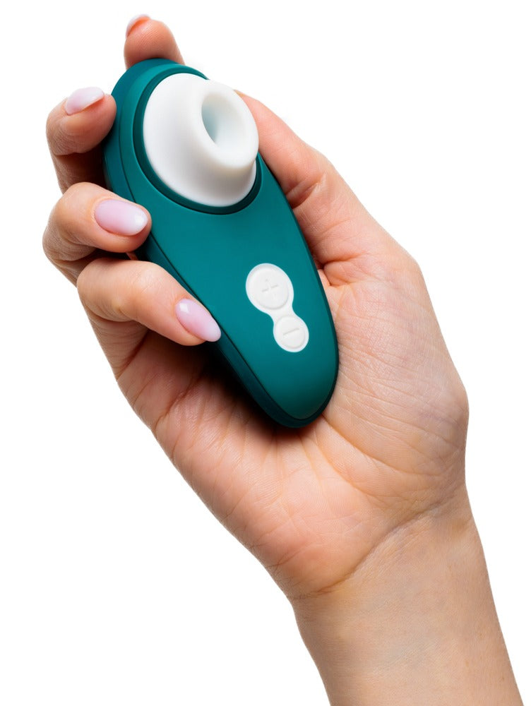 Womanizer "Liberty 2" - petrol -Kompakter Pulsator mit Pleasure Air Technologie