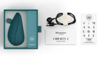 Womanizer "Liberty 2" - petrol -Kompakter Pulsator mit Pleasure Air Technologie
