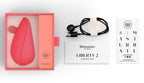 Womanizer "Liberty 2" - rosa - Kompakter Pulsator mit Pleasure Air Technologie