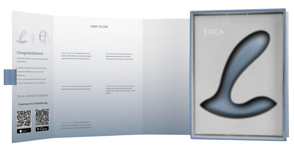 "Erica" von Svakom - Dusty blue