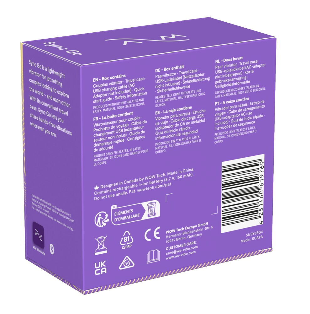 Sync Go – Paarvibrator mit App-Steuerung