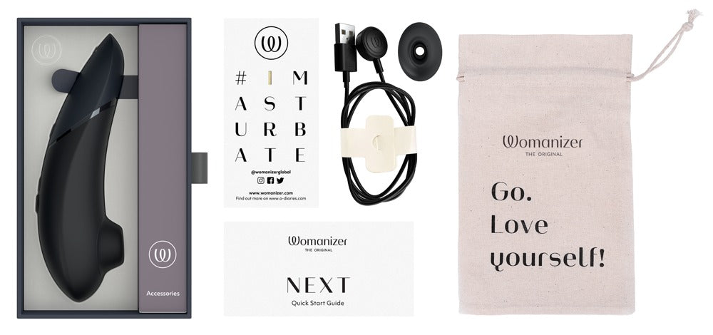Womanizer "Next" – Innovative 3D Pleasure Air Technologie - schwarz