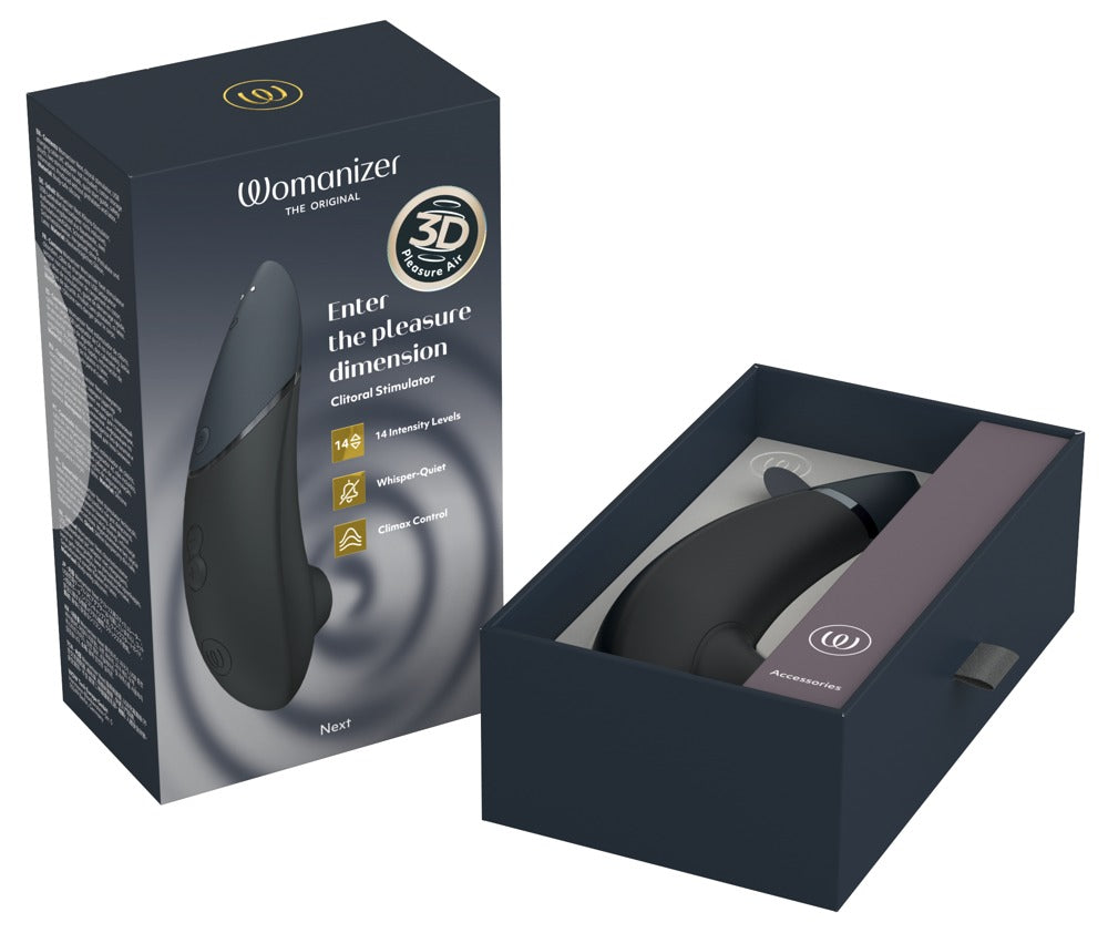 Womanizer "Next" – Innovative 3D Pleasure Air Technologie - schwarz