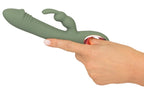 You2Toys - Slim Rabbit – Dualvibrator für intensive Dual-Stimulation - Olive