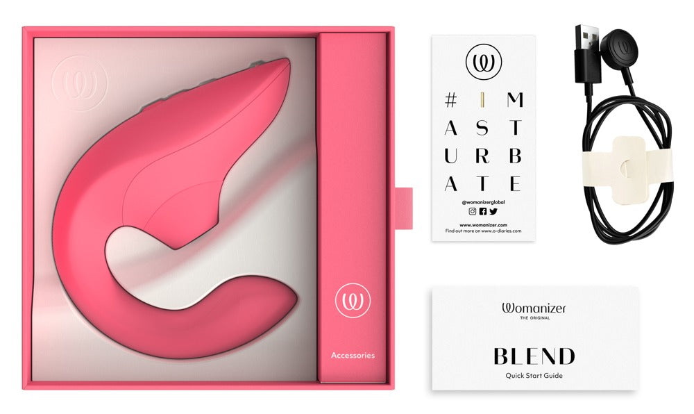 Womanizer "Blend" - rosa -Duale Stimulation für intensive Vergnügen