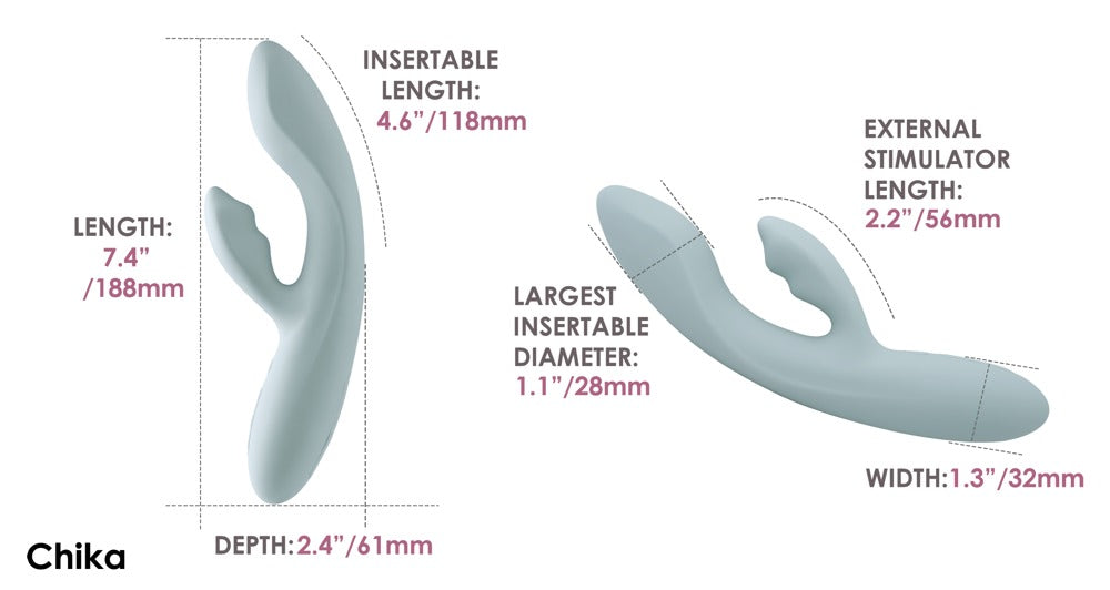 "Chika" Sinnliche Dual-Stimulation mit innovativer Technologie
