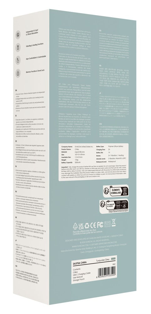 "Chika" Sinnliche Dual-Stimulation mit innovativer Technologie