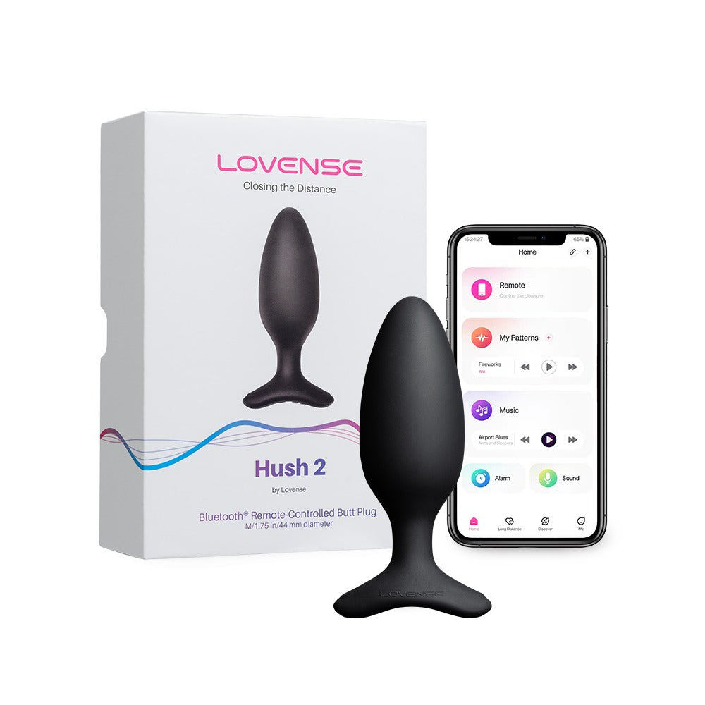 Lovense Hush 2 – Intelligenter Vibro-Analplug mit App-Steuerung