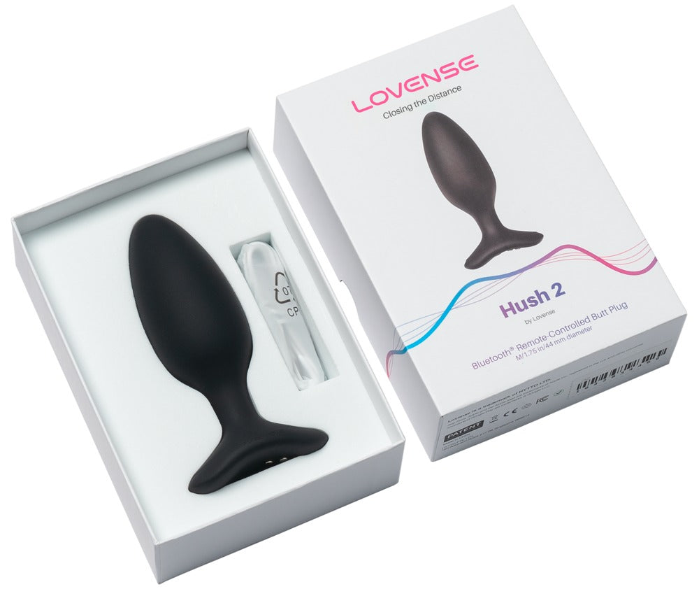 Lovense Hush 2 – Intelligenter Vibro-Analplug mit App-Steuerung