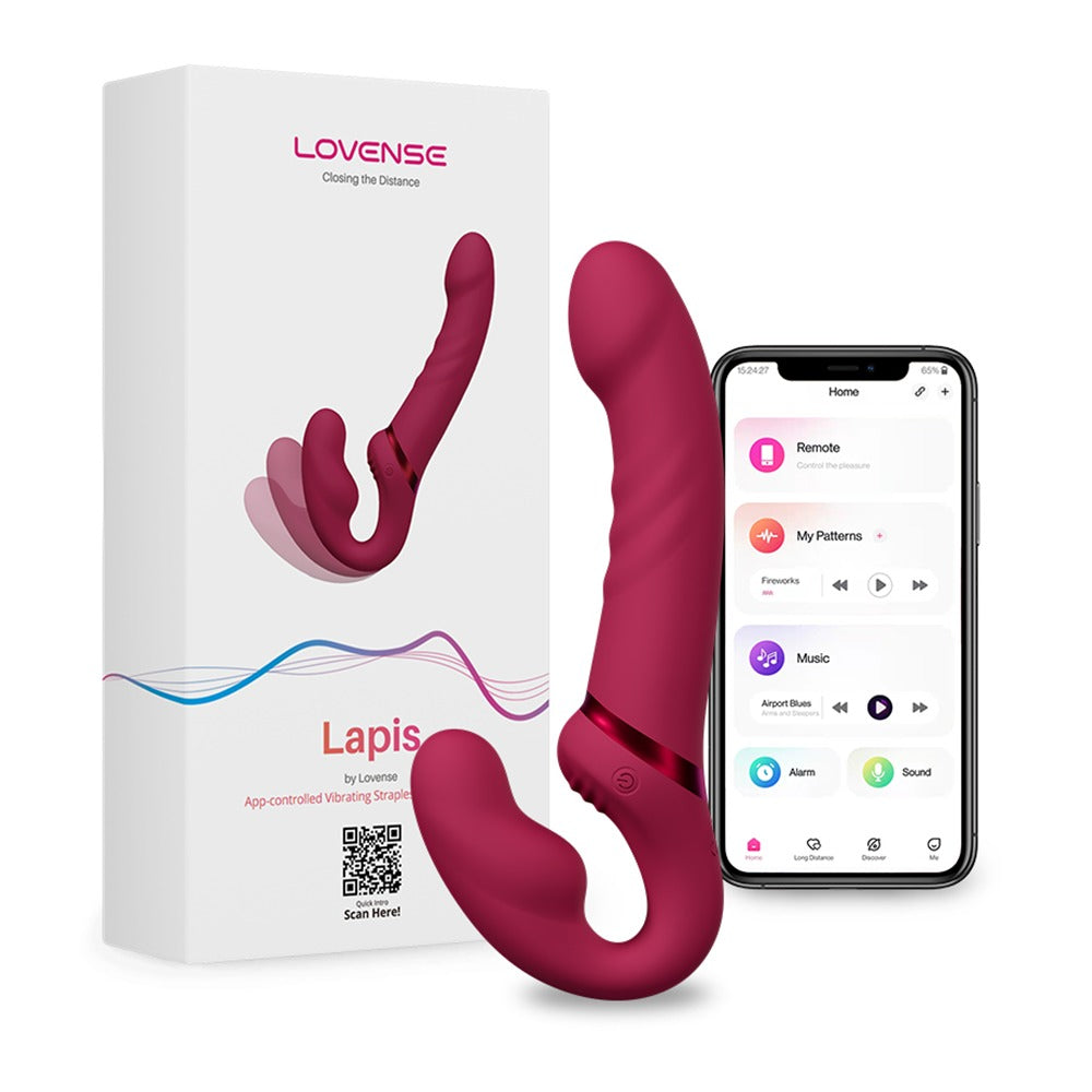 Lovense Lapis – App-gesteuerter Strapless Strap-On Vibrator