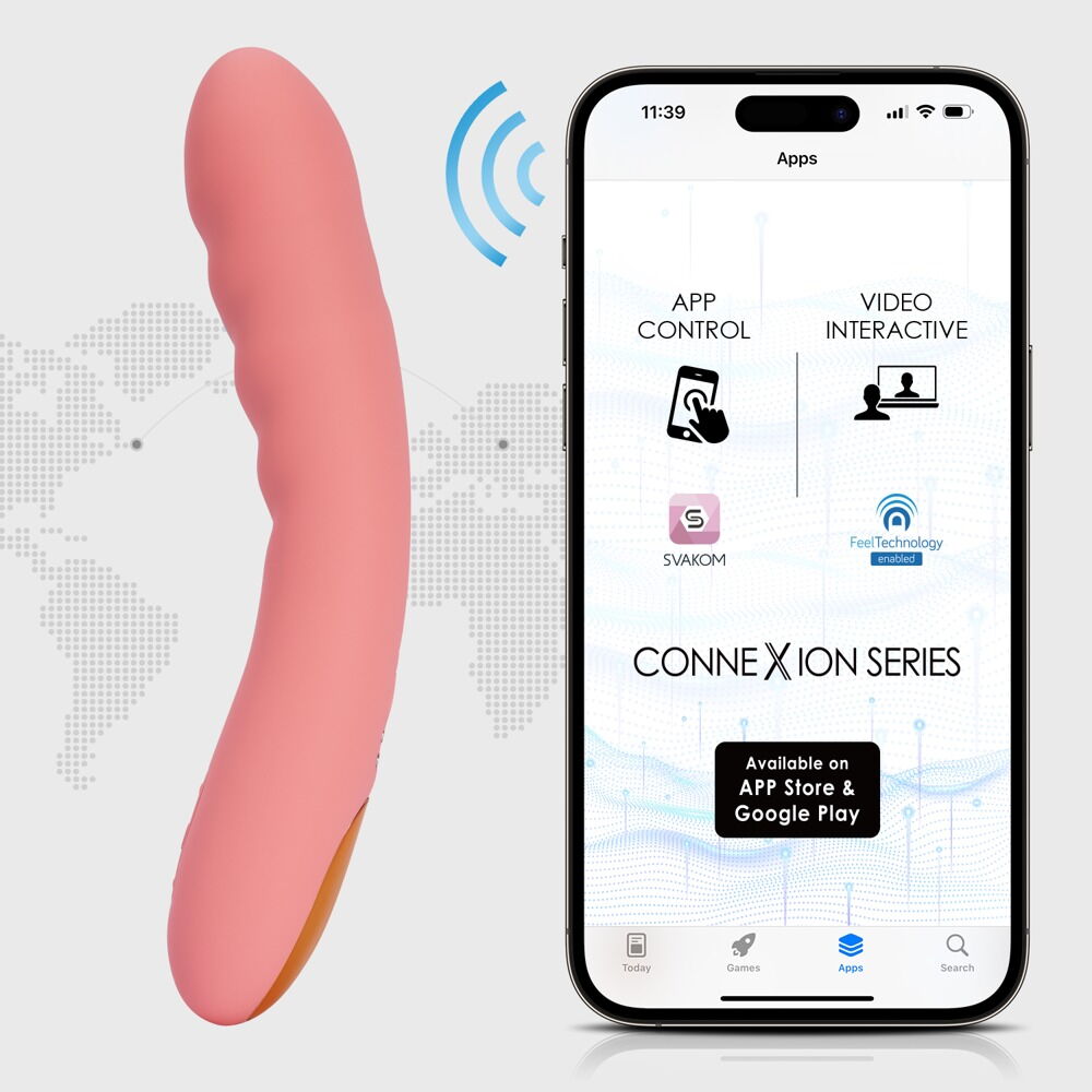 Stoßvibrator „Ava Neo“ auch per App steuerbar