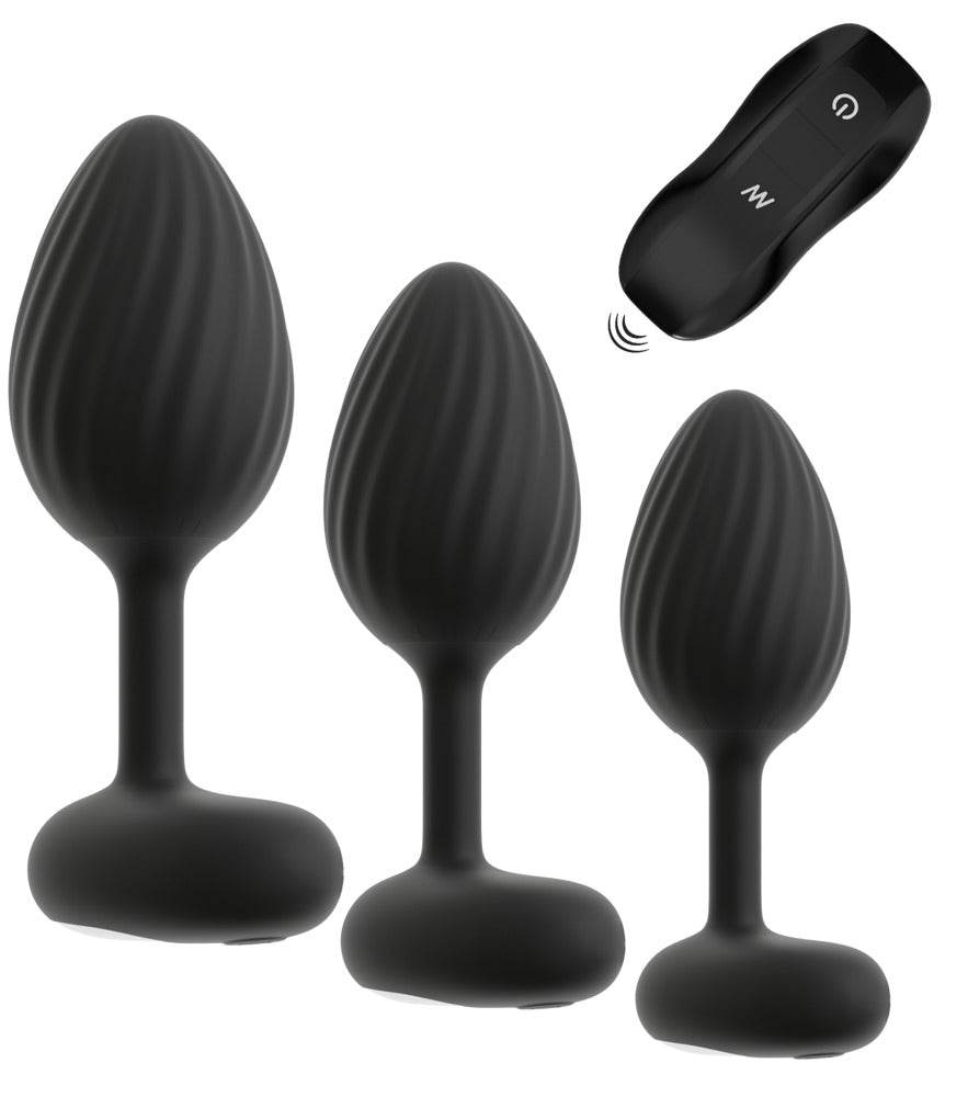 ANOS – Vibrating Butt Plug Set