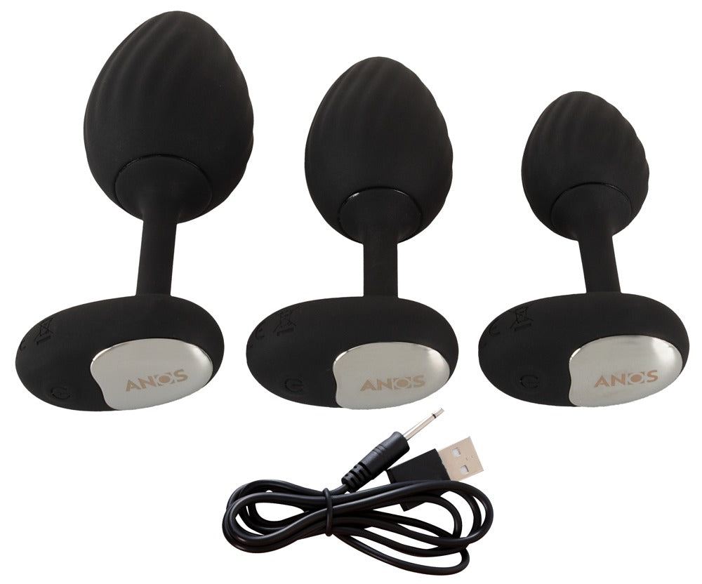 ANOS – Vibrating Butt Plug Set