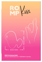 "Kiss" Kleiner kompakter Pulsator mit Pleasure Air Technologie