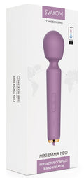 Mini-Vibrator Verpackung mit Bild des violetten Geräts