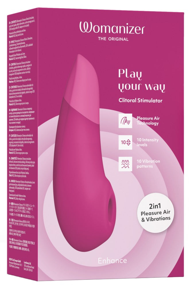 Womanizer Enhance – Premium Dual-Stimulation für intensive Vergnügen - pink