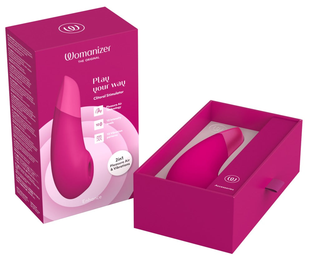 Womanizer Enhance – Premium Dual-Stimulation für intensive Vergnügen - pink