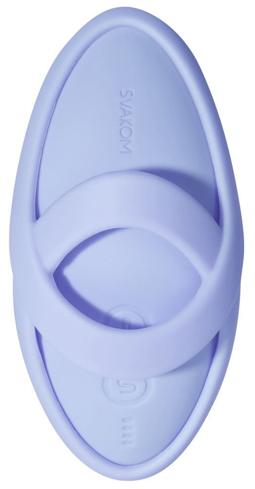Svakom Echo 2 - blau - Fingervibrator mit abnehmbarer Fingerhülle