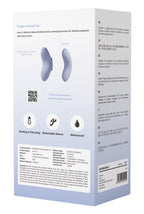 Svakom Echo 2 - blau - Fingervibrator mit abnehmbarer Fingerhülle