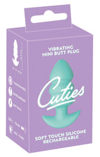 Cuties Vibrating Mini Butt Plug – Türkis