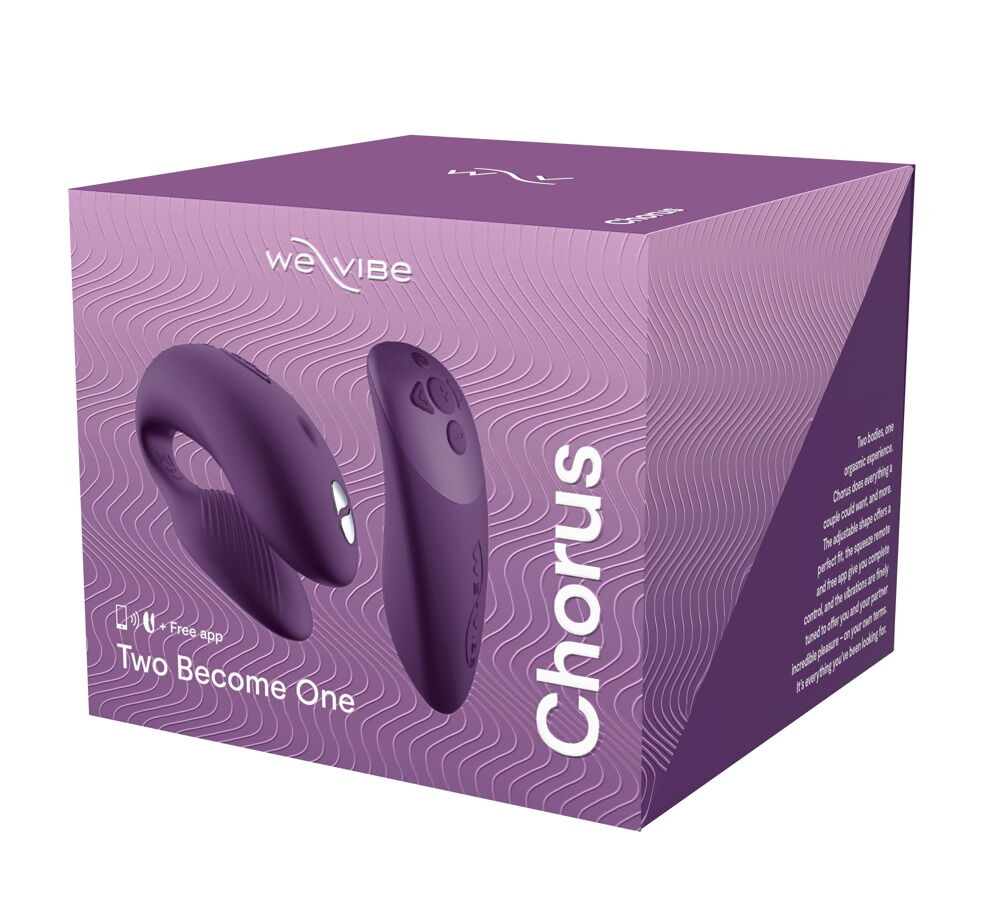we-vibe Chorus Paarvibrator-Verpackung in Lila