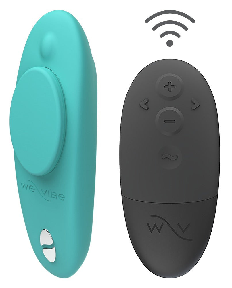 "Moxie+" von We-Vibe - türkis - Diskreter Panty-Vibrator mit App-Steuerung