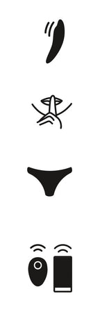 "Moxie+" von We-Vibe - türkis - Diskreter Panty-Vibrator mit App-Steuerung