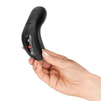 Fun Factory Handvibrator in Schwarz, Kopf mit Tasten und LED-Anzeige