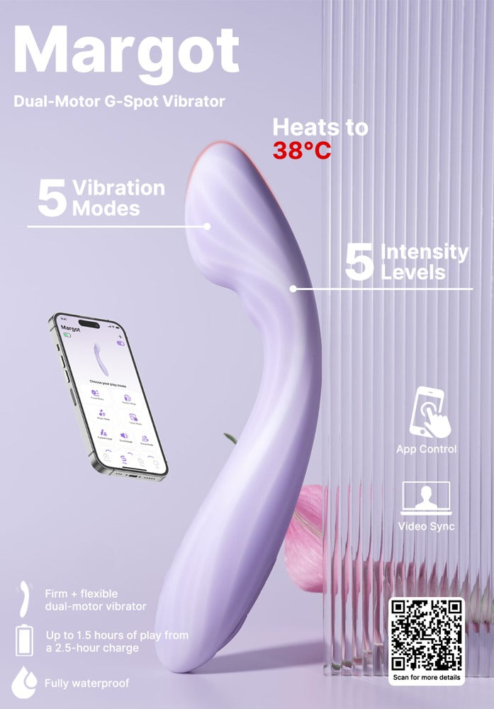 Margot – App-gesteuerter Dual-Motor G-Punkt-Vibrator von SVAKOM