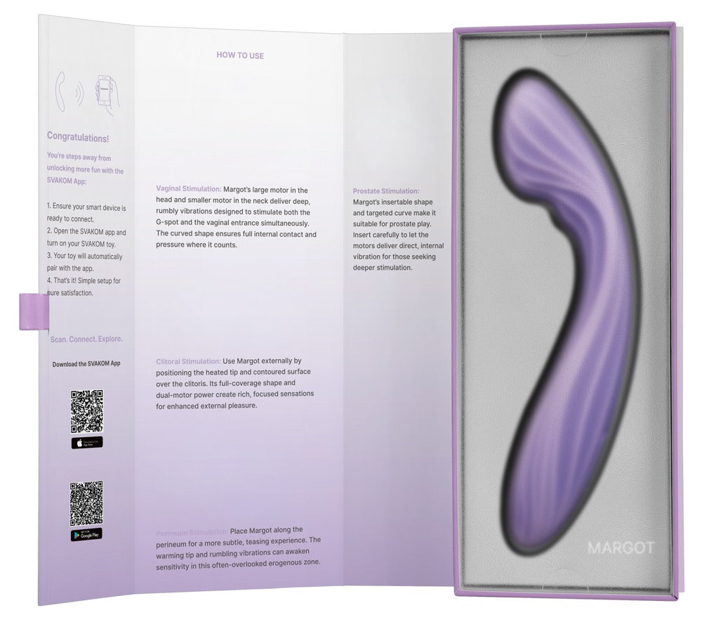 Margot – App-gesteuerter Dual-Motor G-Punkt-Vibrator von SVAKOM