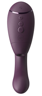 Womanizer "Next Duo" – Dual-Stimulator in Dark Purple