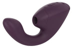 Womanizer "Next Duo" – Dual-Stimulator in Dark Purple