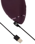 Womanizer "Next Duo" – Dual-Stimulator in Dark Purple