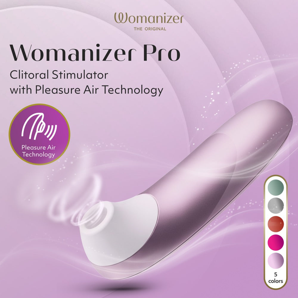 Womanizer Pro – Dein Einstieg in die Pleasure Air Technologie - lilac