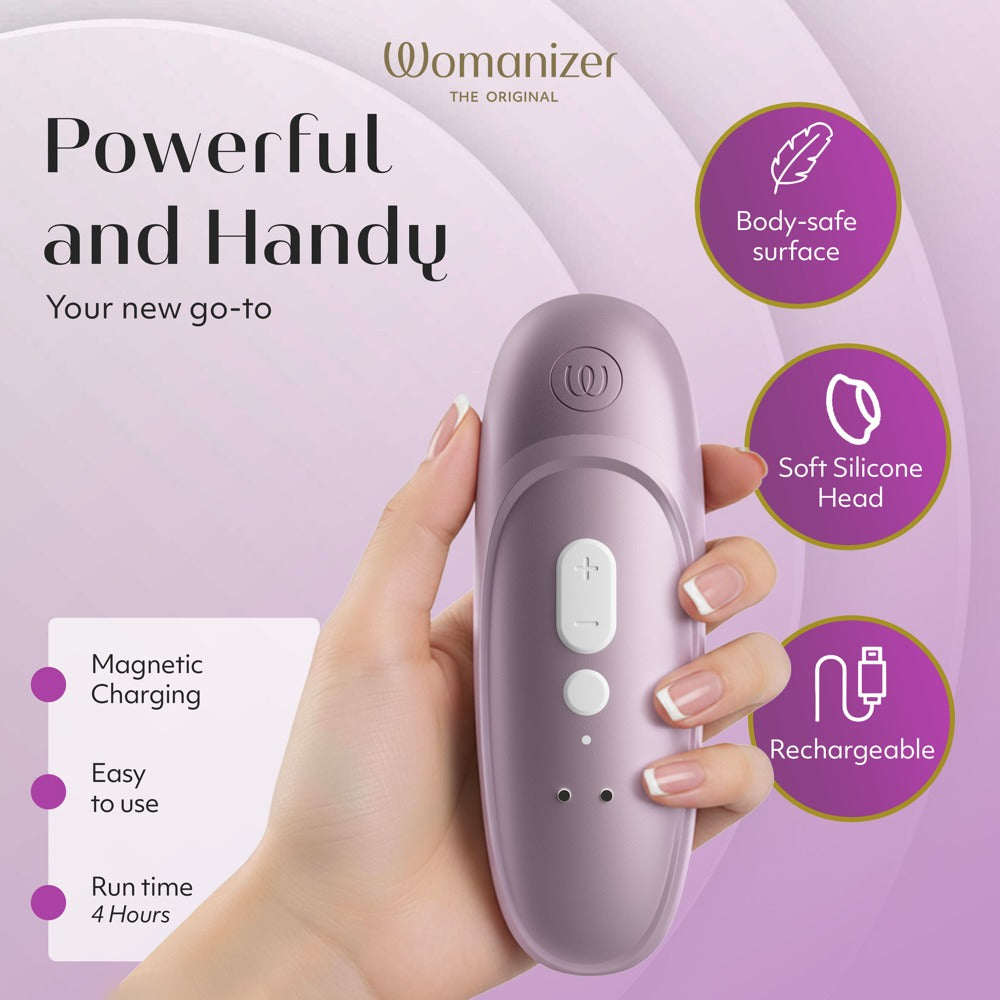 Womanizer Pro – Dein Einstieg in die Pleasure Air Technologie - lilac