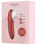 Pro-Clitoris-Stimulator Verpackung in rosa mit Abbildung des Geräts